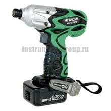 Аккумуляторный ударный шуруповерт Hitachi WH12DAF2 1.5Ah