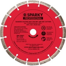 Алмазный диск усиленный 125х2.4х22.23 мм Sparky 20 009 541 000