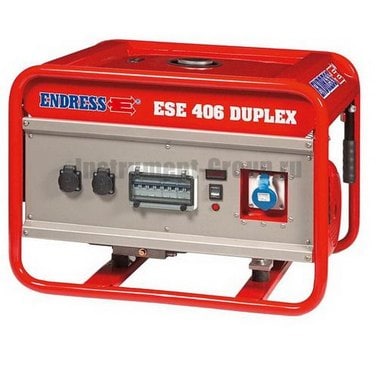 Генератор бензиновый ENDRESS ESE 406 SG-GT ES Duplex (113153)