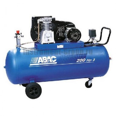 Масляный двухступенчатый ременной компрессор ABAC B 5900B/200 CT5.5