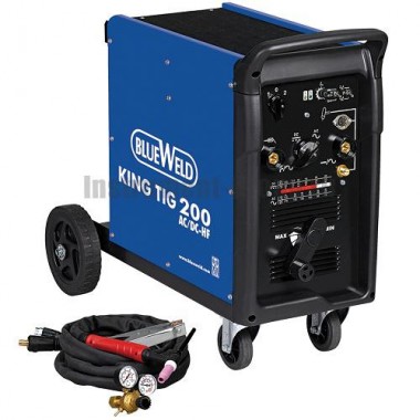 Выпрямитель аргоннодуговой сварки BlueWeld KING TIG 200 AC/DC-HF/Lift