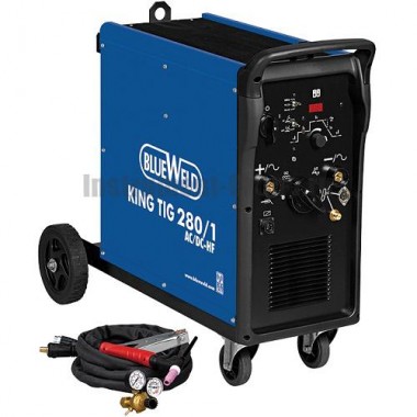 Выпрямитель аргонодуговой сварки BlueWeld KING TIG 280/1 AC/DC-HF/Lift