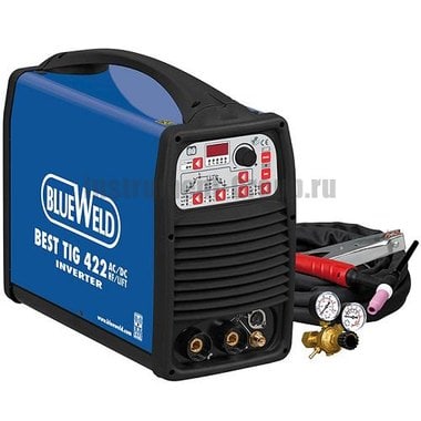 Сварочный инвертор BlueWeld BEST TIG 422 AC/DC HF/Lift + аксессуары 802607