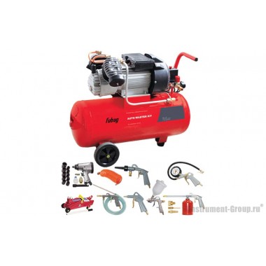 Набор компрессорного оборудования Fubag AUTO MASTER KIT (11 предметов в комплекте)