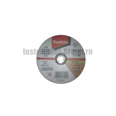 Диск отрезной по нержавеющей стали Makita P-53051 (125х22.2х1.6 мм)